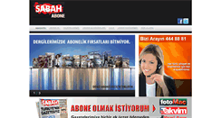 Desktop Screenshot of aboneturkuvaz.com